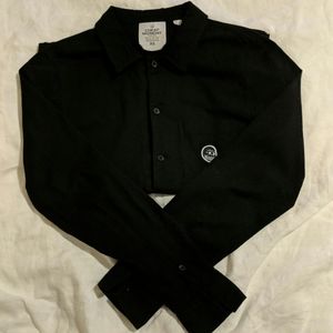 Cheap Monday Skull Logo Long Sleeve Shirt